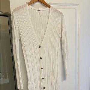 Free people long cardigan